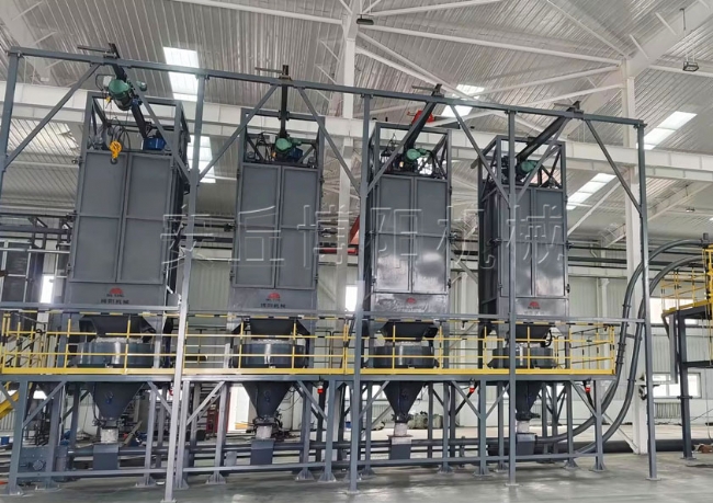 純堿噸袋拆包機生產廠家、山東噸袋無塵卸料站