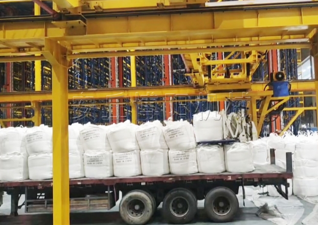 氧化鋁噸袋自動裝車機(jī)、甘肅全自動噸袋裝車機(jī)