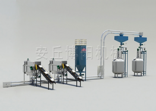 氫氧化鈉自動拆包機(jī)是怎樣完成拆袋卸料作業(yè)的呢?