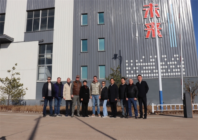 俄羅斯莫斯科州柳別爾齊市市長代表團蒞臨博陽機械考察交流